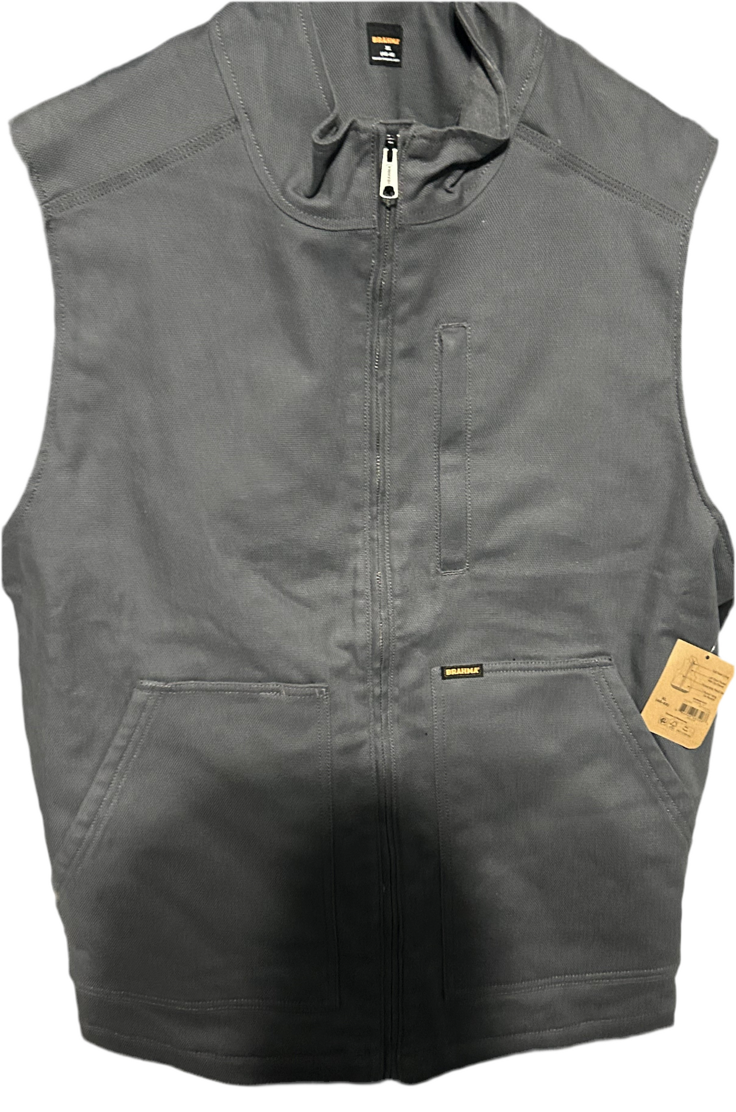 Brahma canvas vest