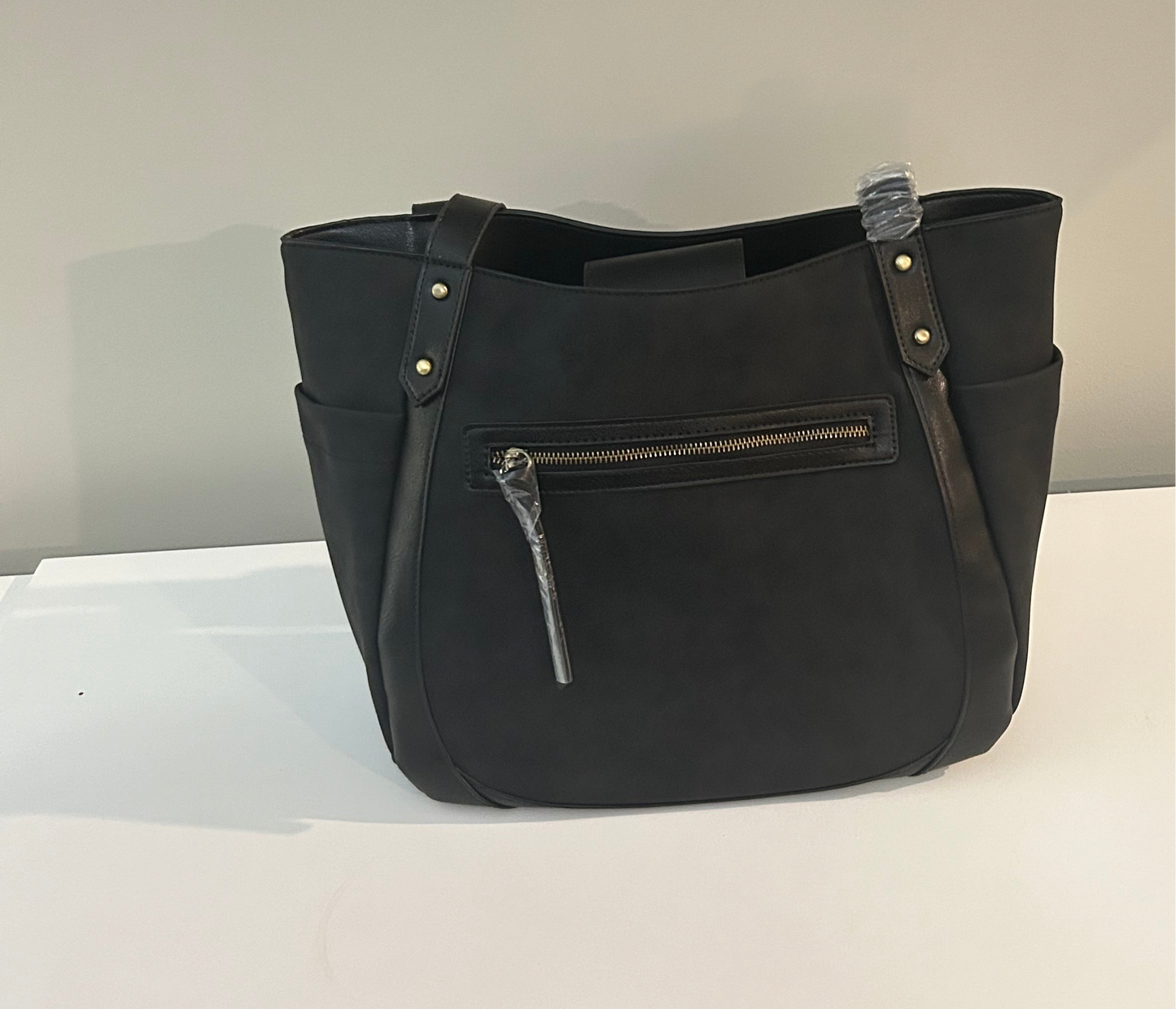 Large black tote